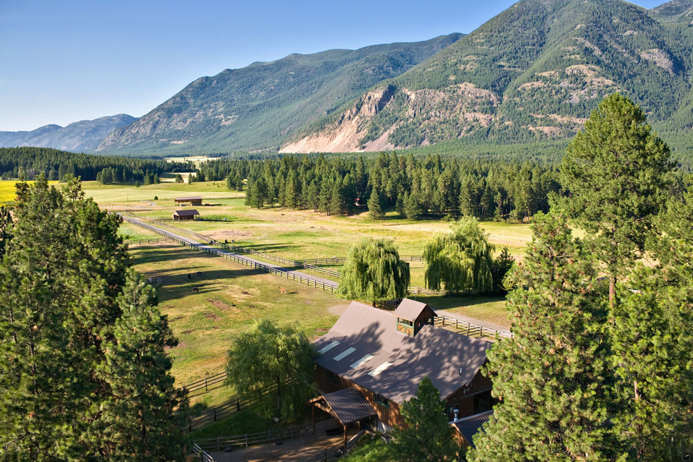 ariel photo of Great Northern Ranch