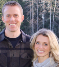 Jamie & Sarah Rolfing smiling